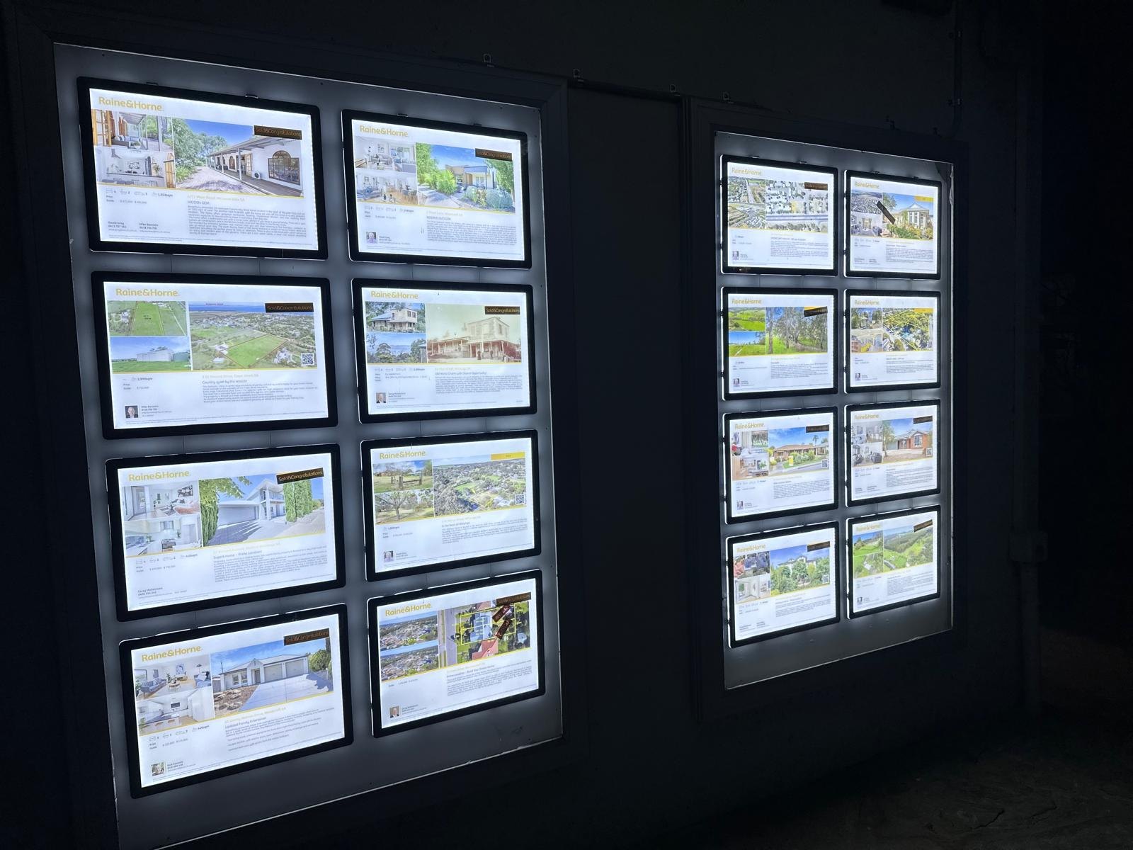 LED display screens installed for Raine and Horne Willunga